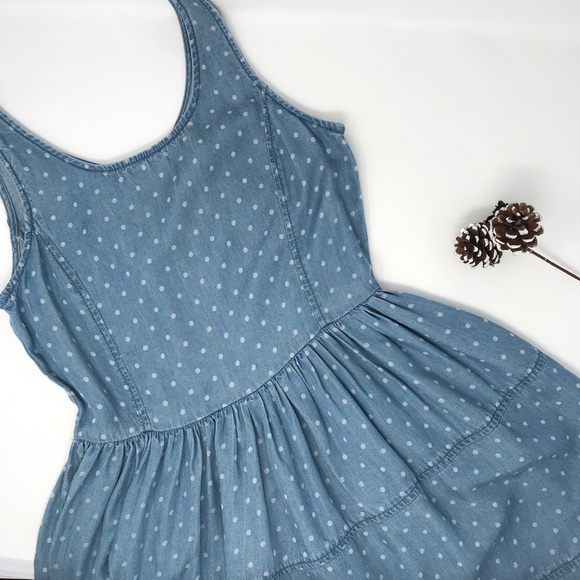 Francesca's Collections Dresses & Skirts - Francesca’s Alya Polka Dot Sleeveless Dress